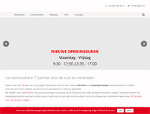 Tablet Screenshot of lingier.be